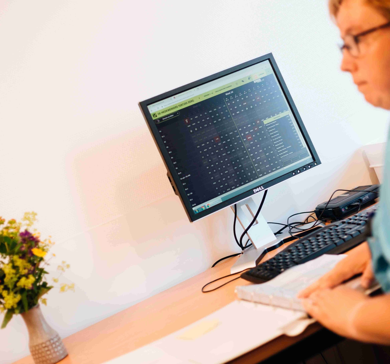 Roosteraar en/of planner werkt met Nedap Ons®