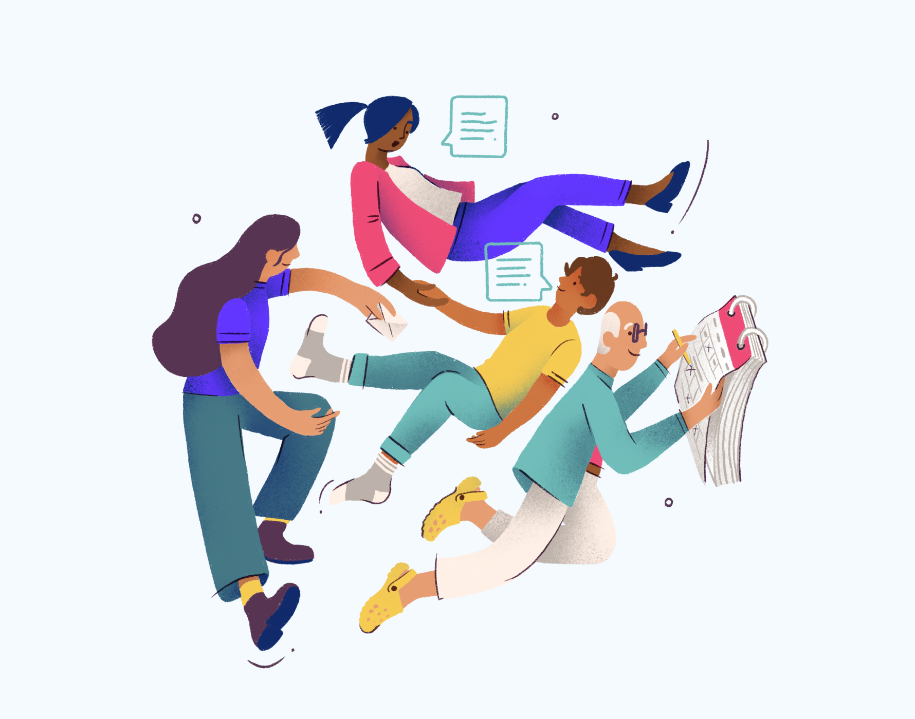 Caren illustratie