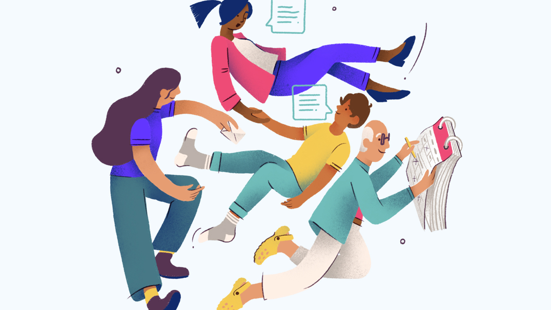 Caren illustratie